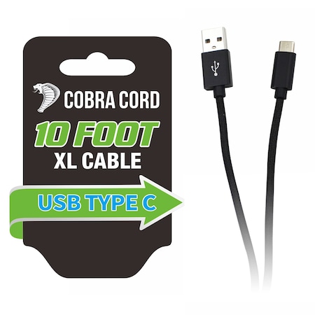 Diamond Visions Diamond Visions Cobra Cord USB Type C Charging Cable 1 pk 01-2646